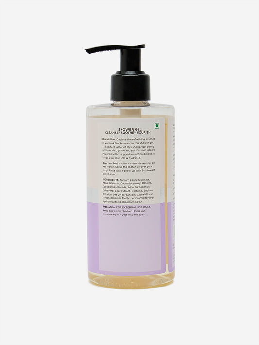 Studiowest Vanilla and Black Currant Shower Gel - 300 ML